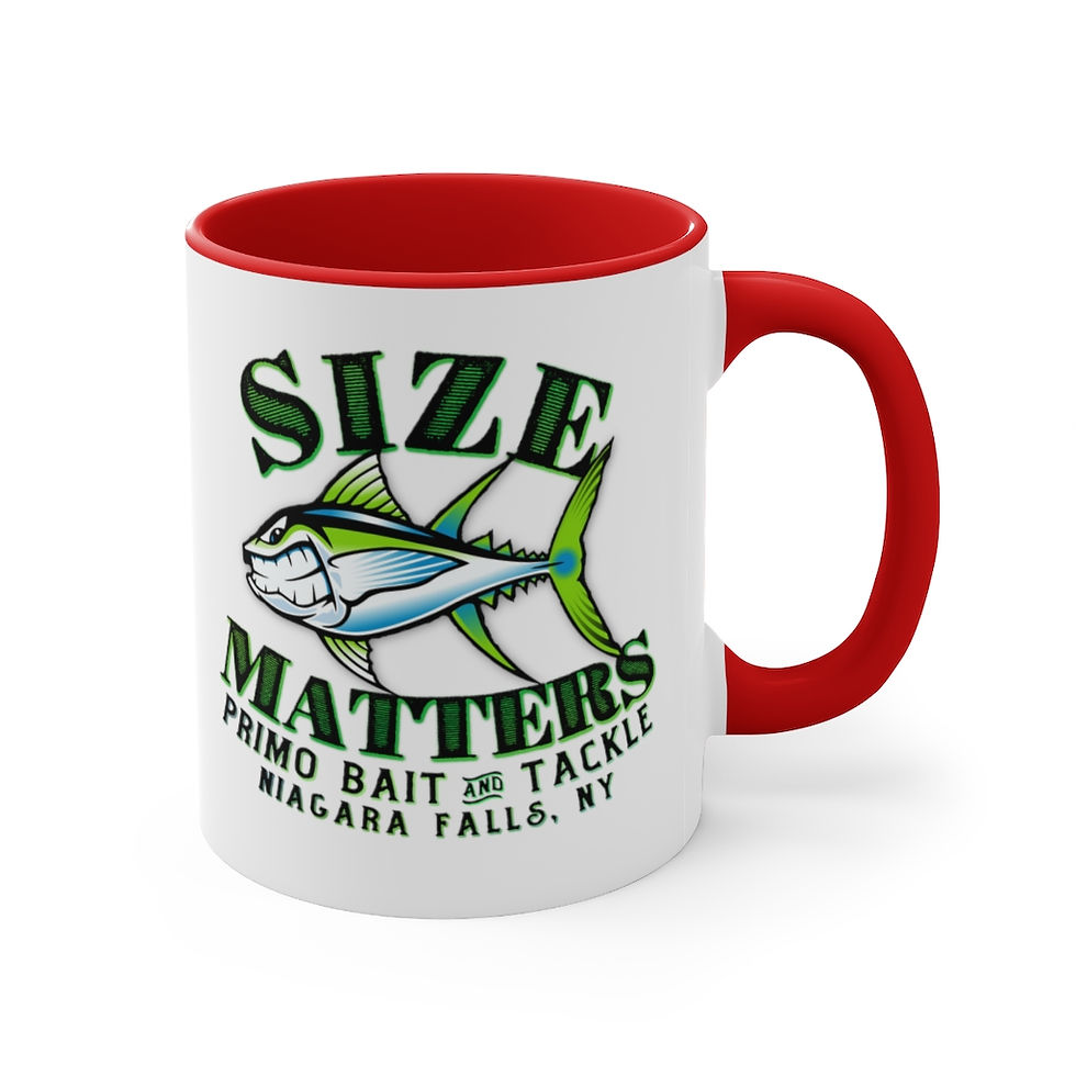 Thumbnail: Size Matters Primo Bait & Tackle Coffee Mug