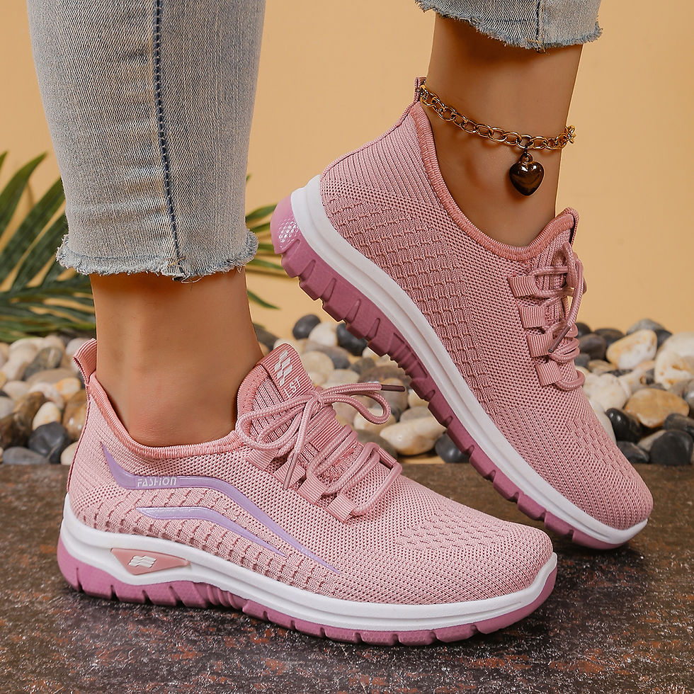 Thumbnail: Women's shoes, soft soles, not tired feet,summer sneakers platform shoes, flying