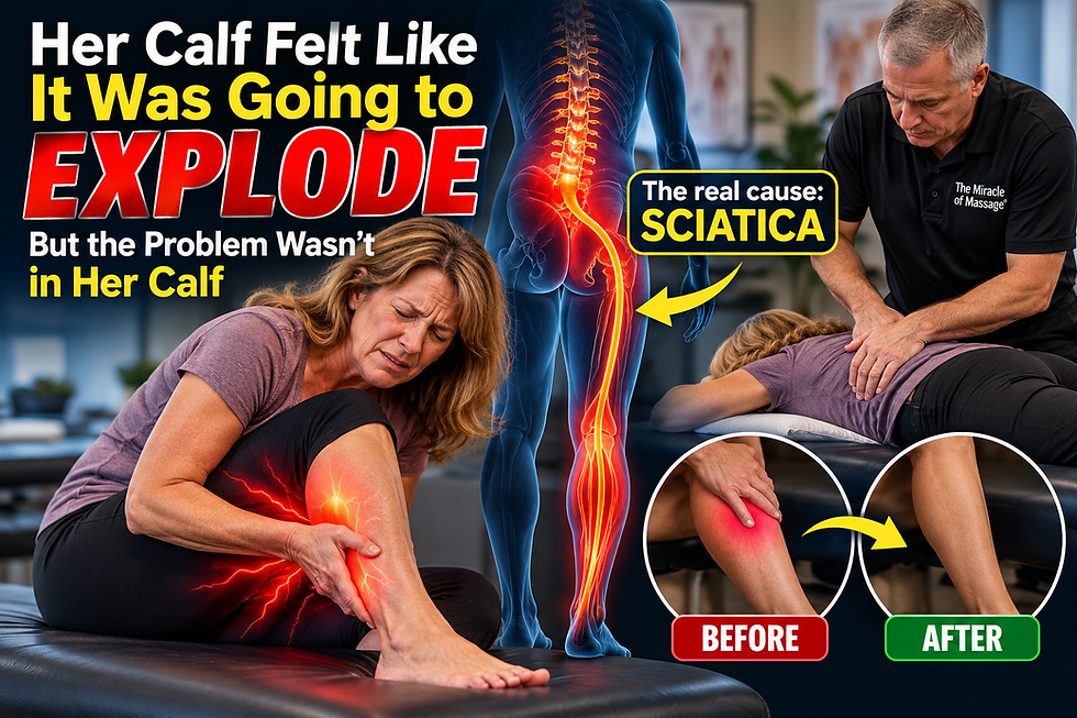 Her Calf Felt Like It Was Going to Explode — But the Problem Wasn't in Her Calf