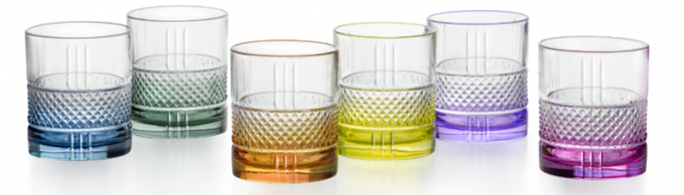VASO OLD FASHION BRILLIANTE COLOR
