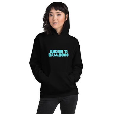 "Booze 'N Balloons" Party Balloons Unisex Heavy Blend Hoodie | Gildan 18500
