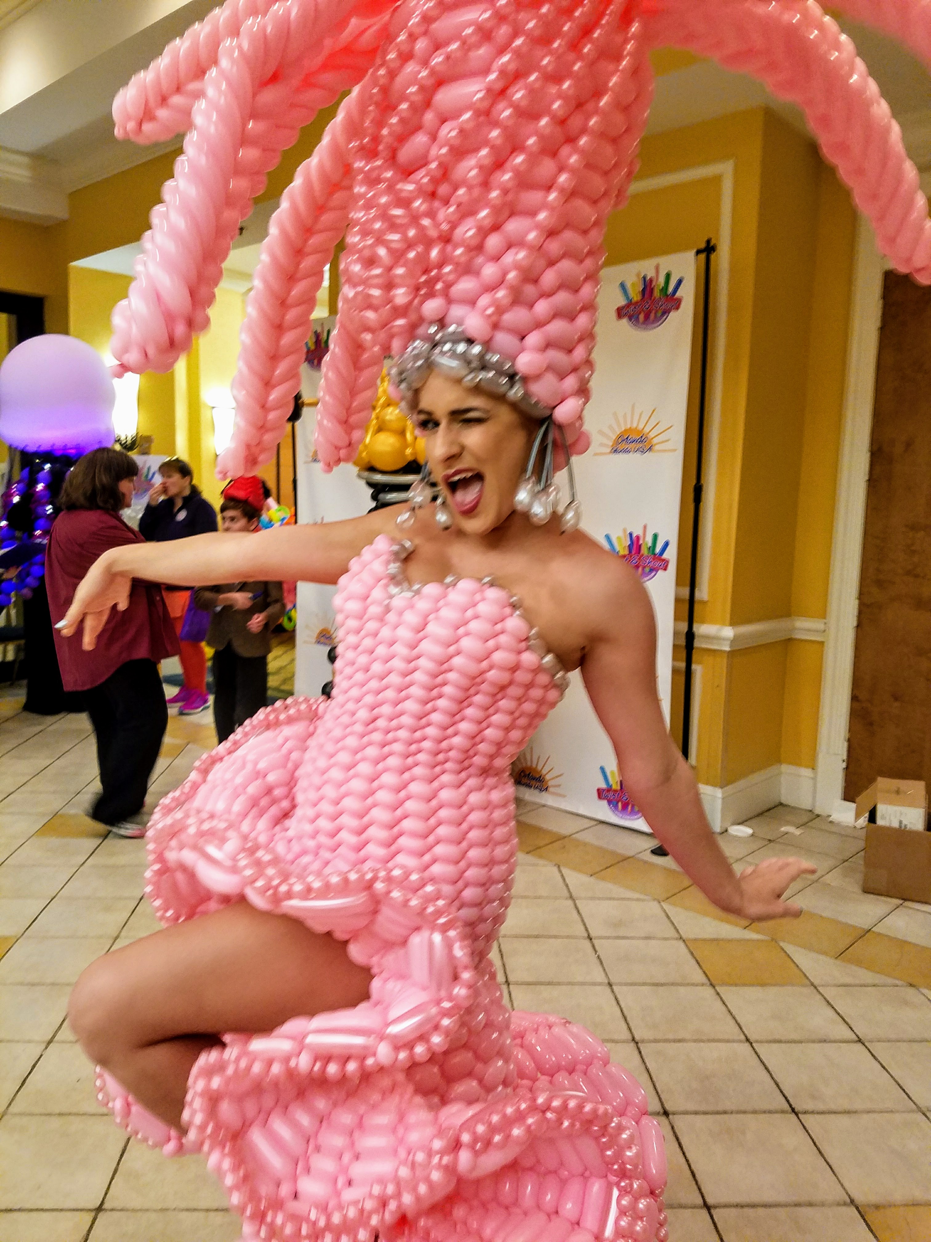 Lucille Ball Balloon Costume Dress