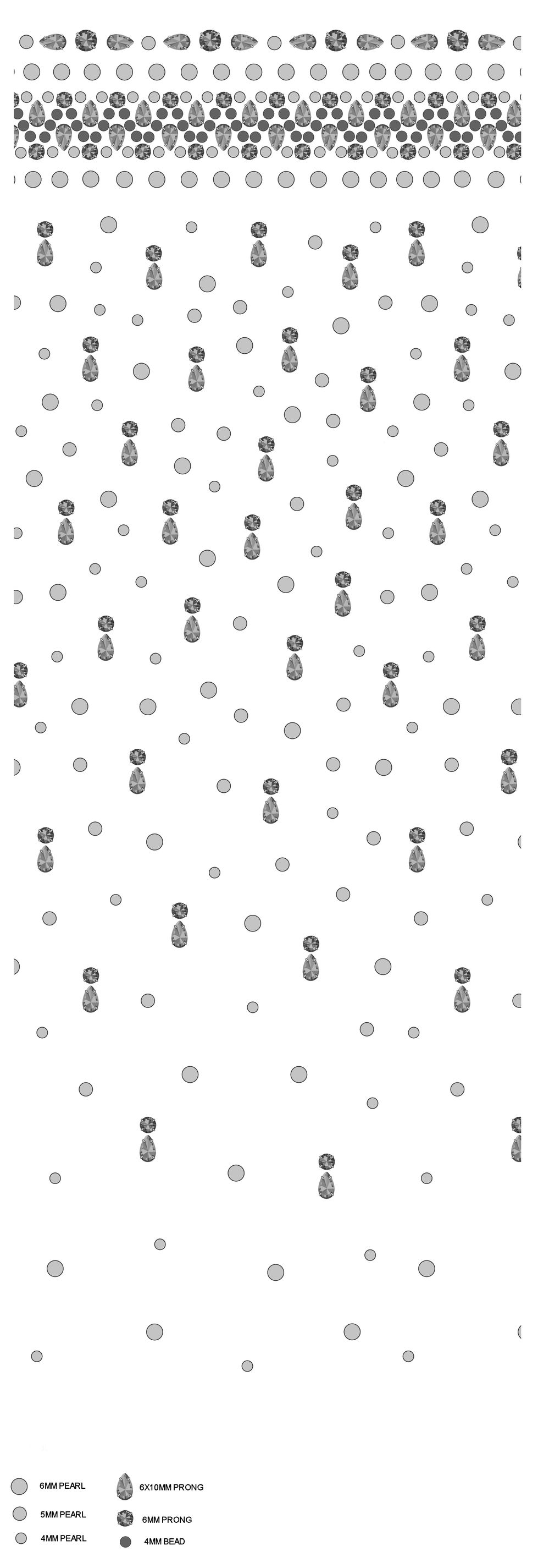 TEARDROP EMBELLISHMENTS