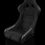 Thumbnail: FALCON SERIES FIA APPROVED FIXED BACK RACING SEAT (BLACK CLOTH)