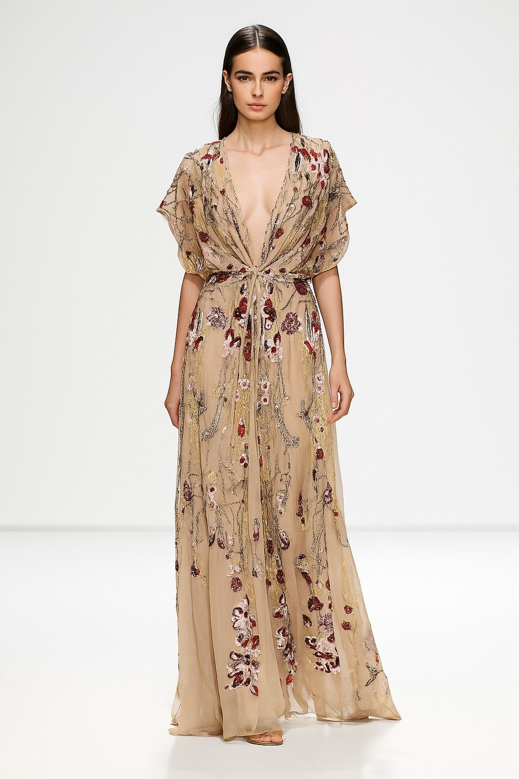 Botanical Muse in Nude