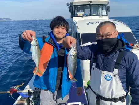 アジ釣り