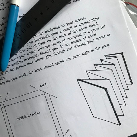 Week 6: Presentations & Book Binding (ART717)