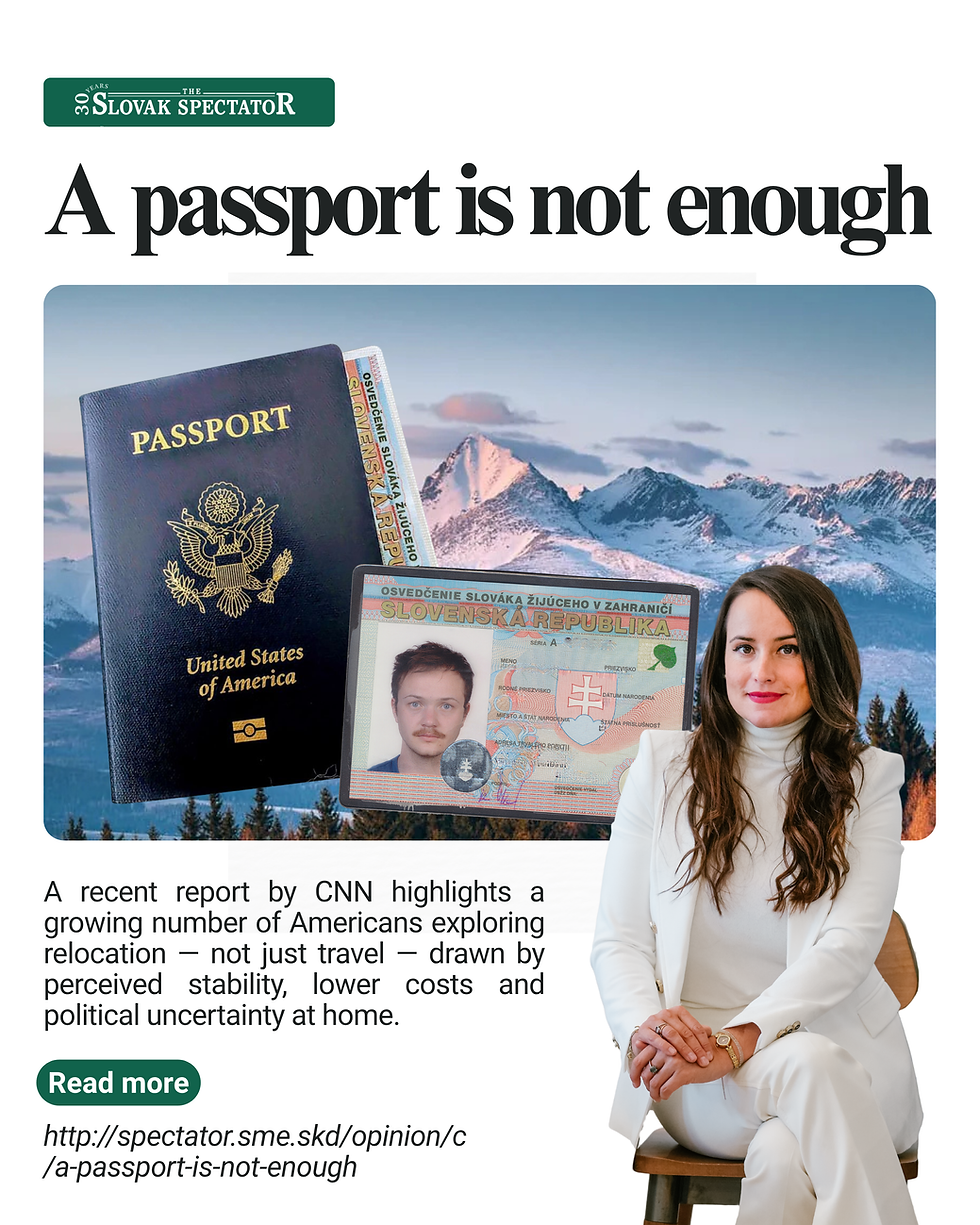 A passport is not enough