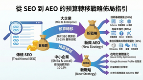 從 SEO 到 AEO 的預算轉移戰略佈局指引