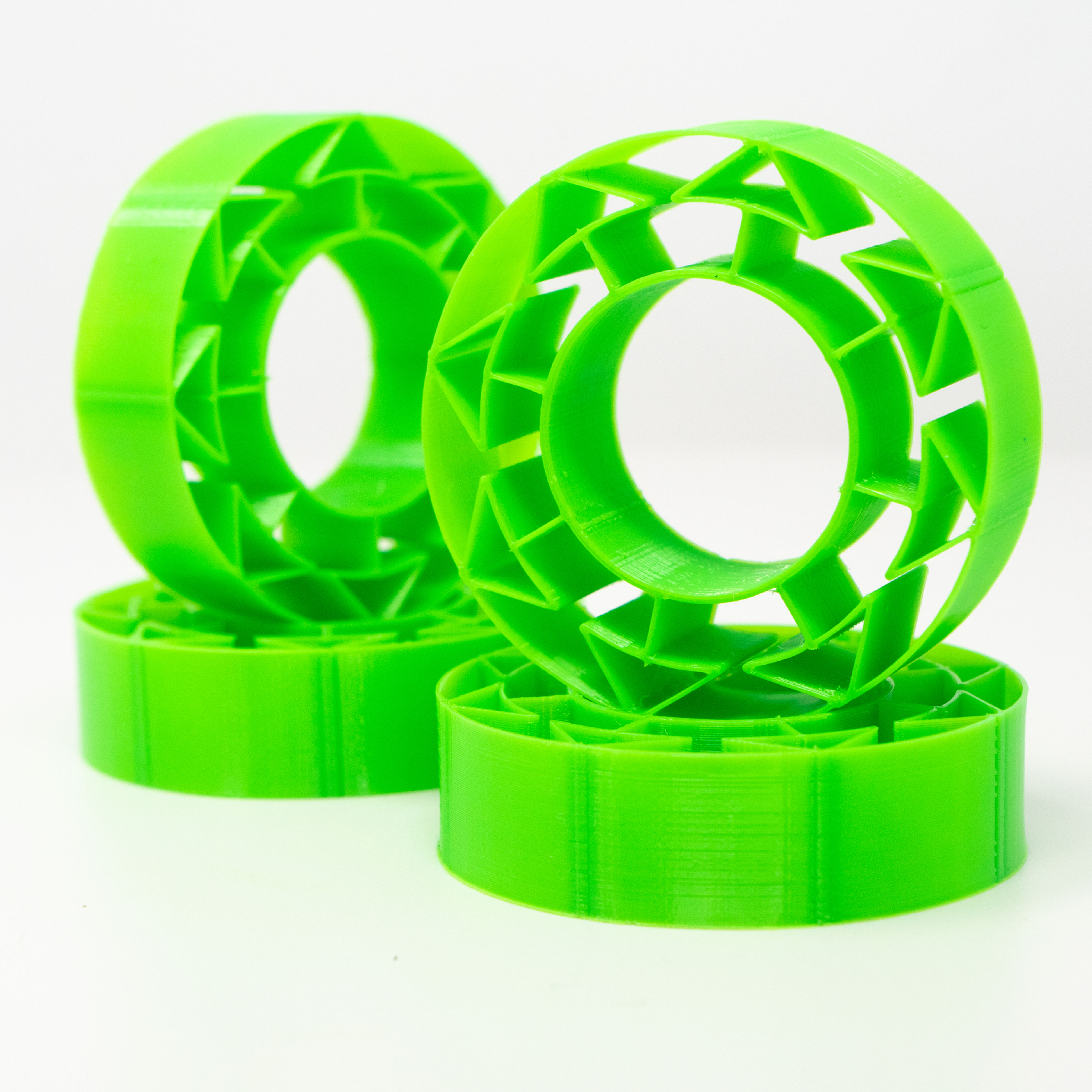 CCxRC Pine Trees 1.0" Large Tire Inserts for Scramblers or Trench Kings