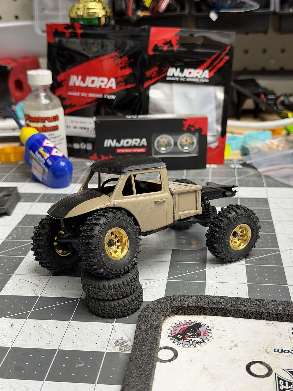Thumbnail: CompFrog Mog Hard Body for SCX24 & SCX30