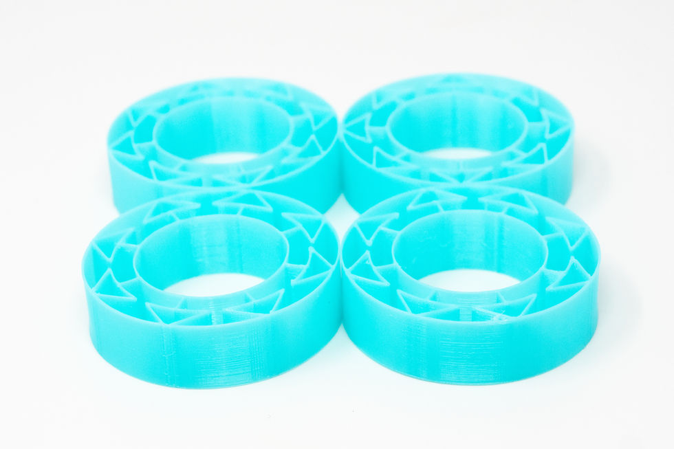 Thumbnail: CCxRC Pine Trees 1.0" Large Tire Inserts for Scramblers or Trench Kings