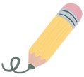 Pencil icon representing academic learning and Christian education.