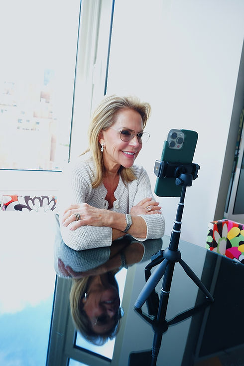 Professional Home Organizer Lisa Jacobs gives a virtual consultation