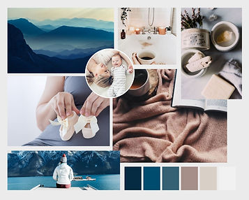 Glacier Sleep Moodboard