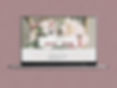 Fleurtations Floral home page - Elegant website design for florist