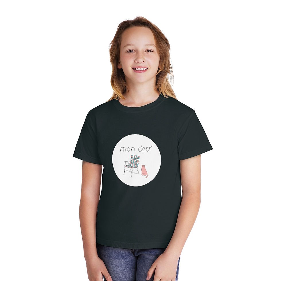 Thumbnail: kid's original mon cher t-shirt