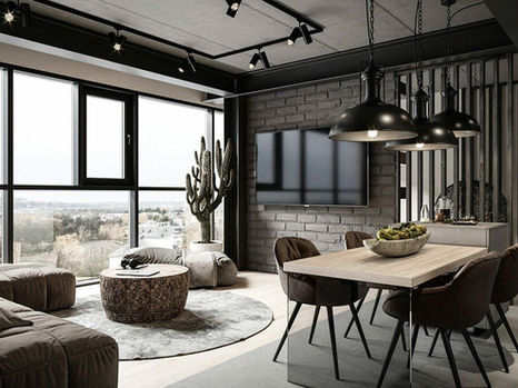 The Intersection of Futuristic and Industrial Interior Design