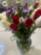 Strawberry Iris Fleur - Floral Arrangement