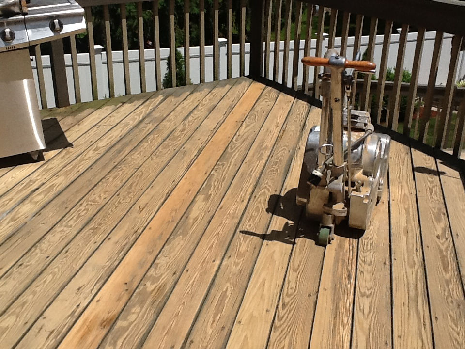 Deck Staining