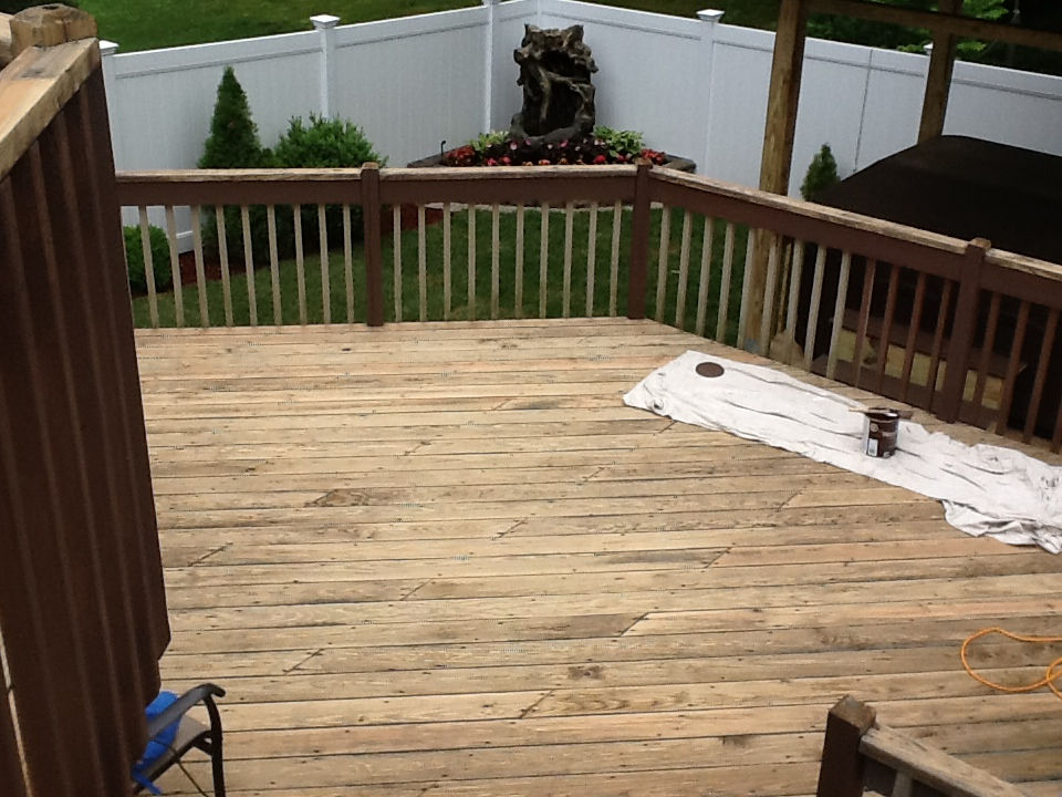 Deck Staining