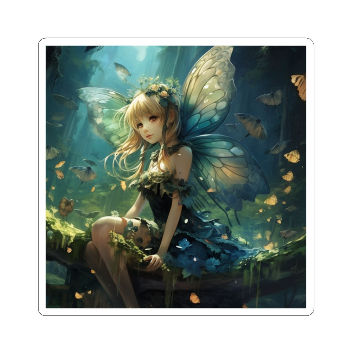 Fairy Stickers, Whimsical Fantasy, Enchanted Gifts,  Boho Aesthetic