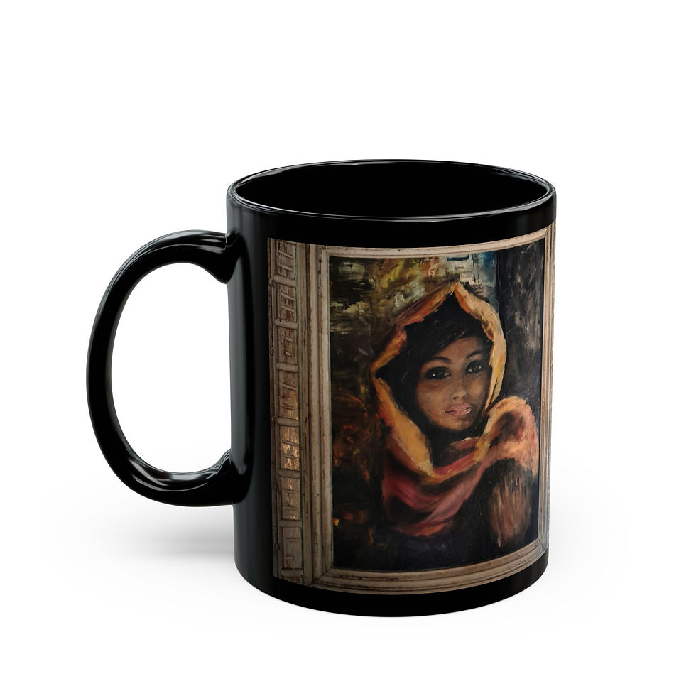 Thumbnail: J. Gayle - Woman in scarf mug