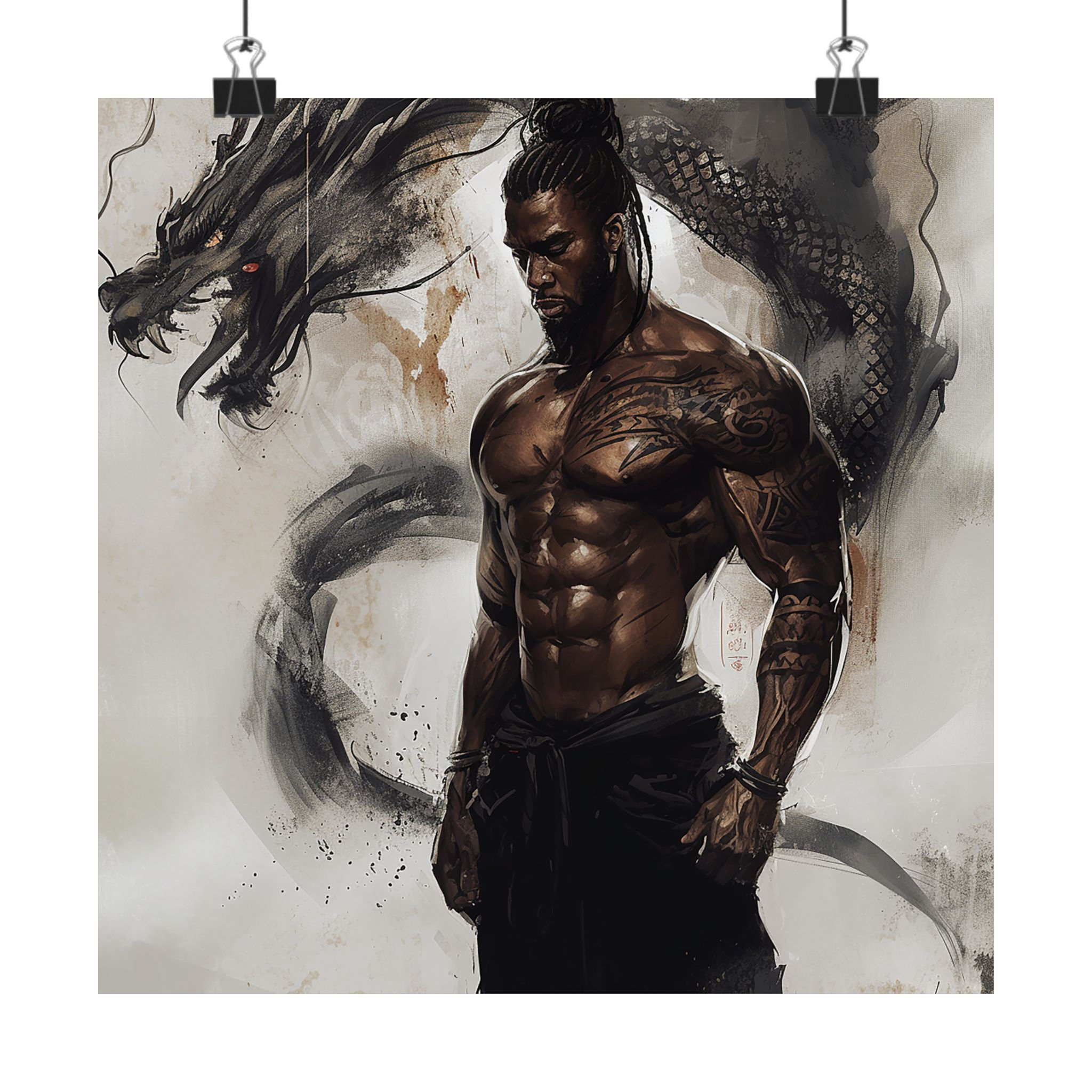 Peaceful Warrior - Matte Posters