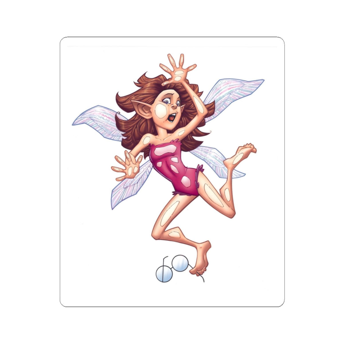 Flying too Fast - Fairy Stickers - Bladderwhack Pond Collection