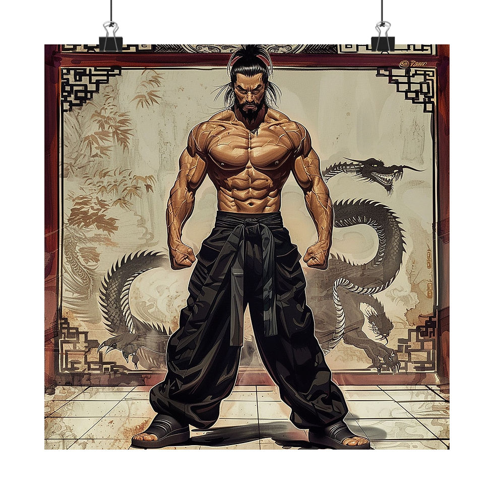Thumbnail: Dragon Warrior - Matte Posters