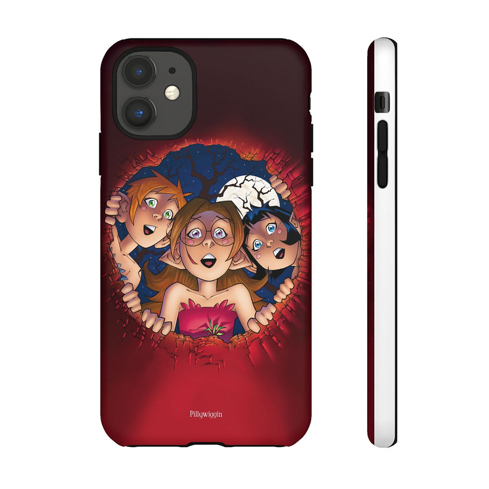 Thumbnail: Fairies Impact Resistant Phone Cover | Pillywiggin