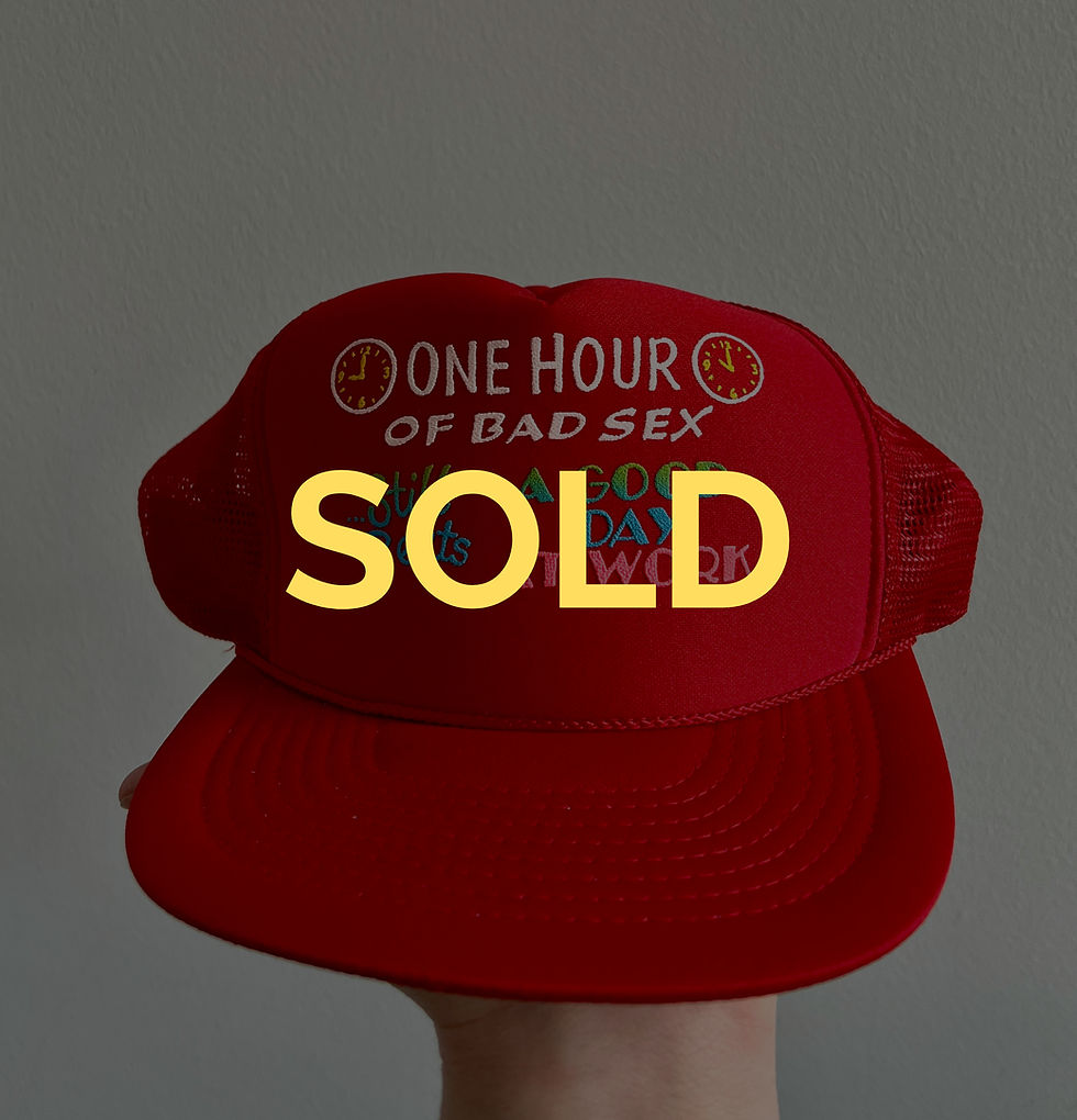 Thumbnail: 1980s Novelty Snapback Hat