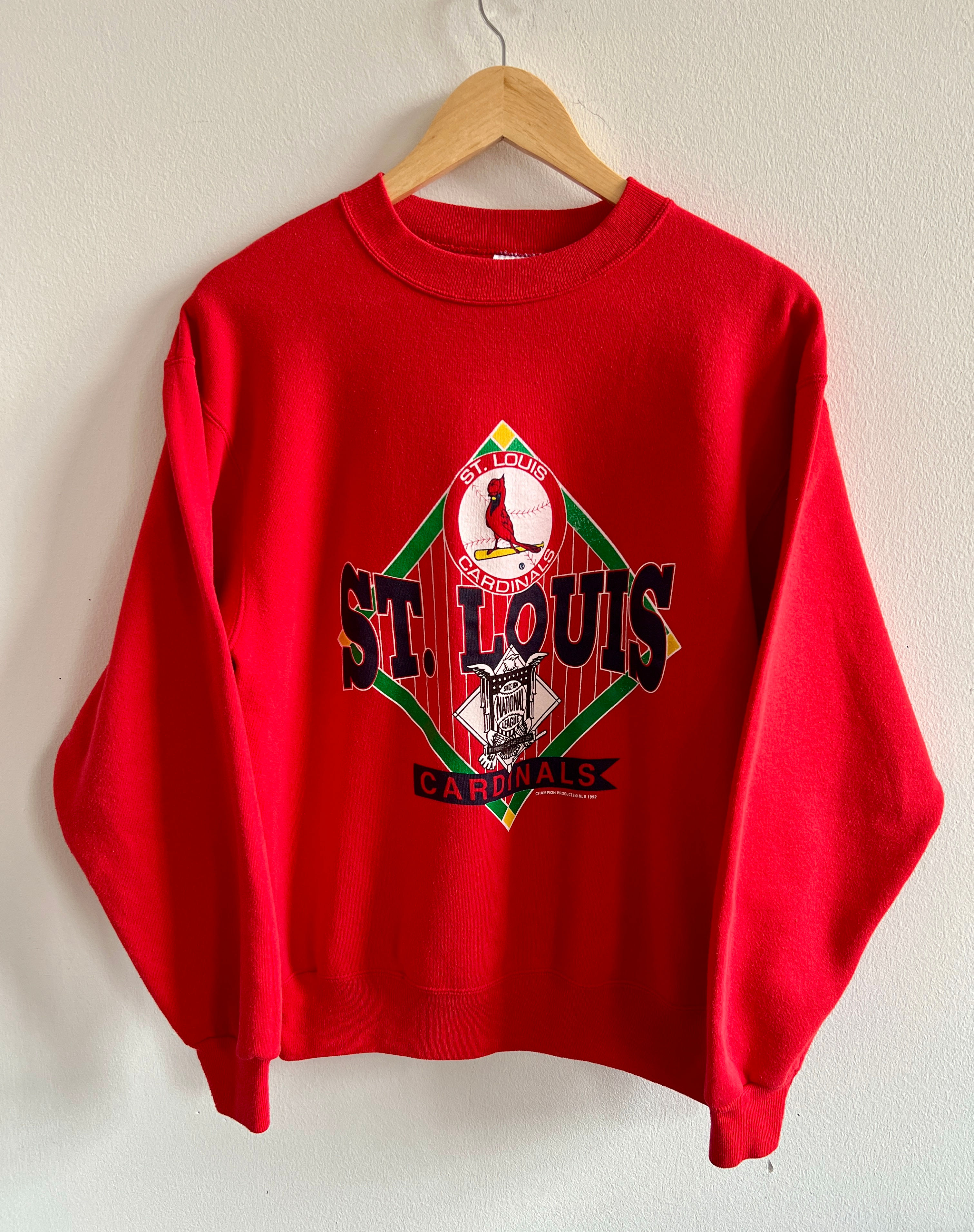 1992 St. Louis Cardinals Crewneck Sweatshirt - M/L