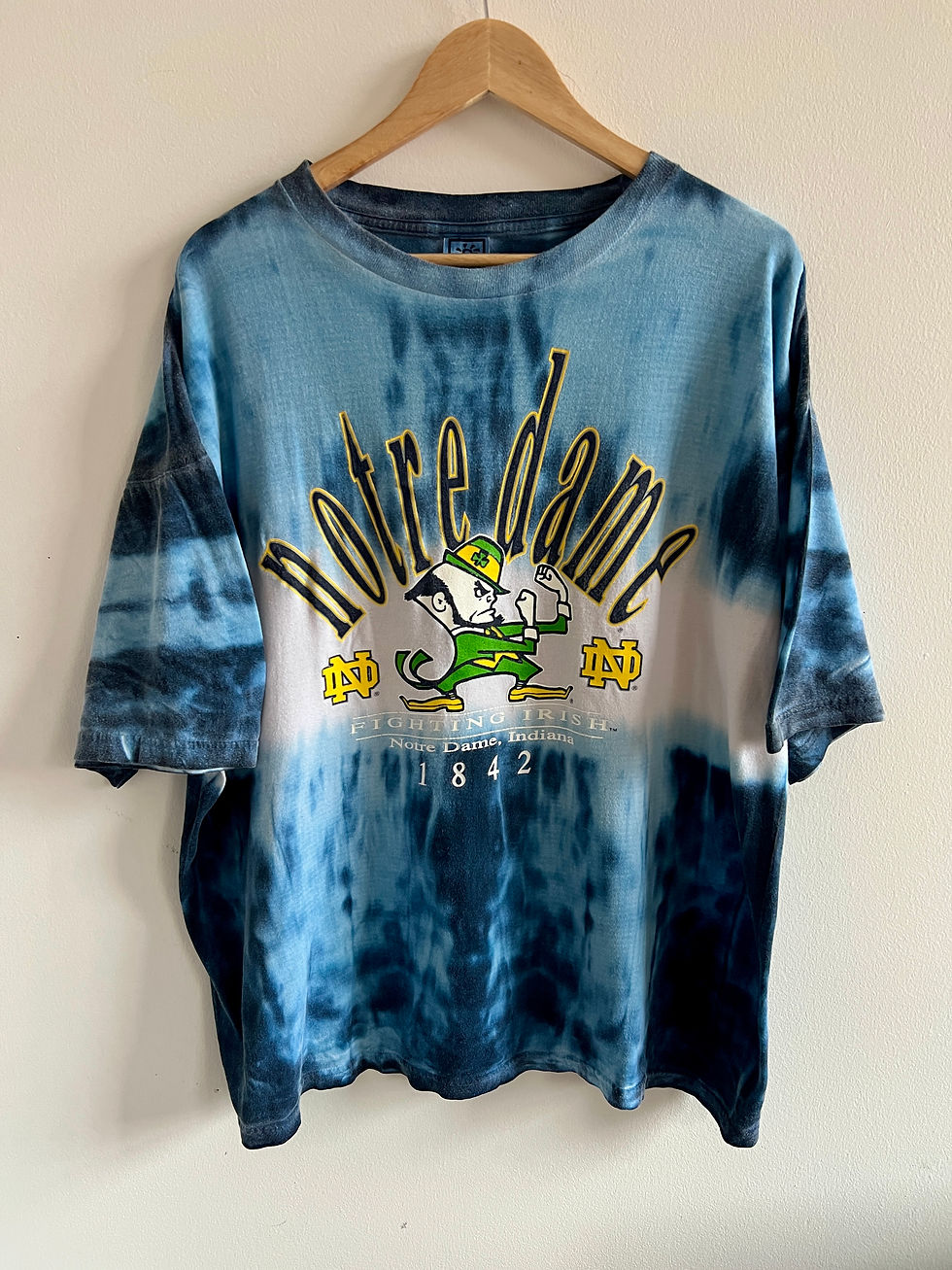 1990s University of Notre Dame T-Shirt - XL