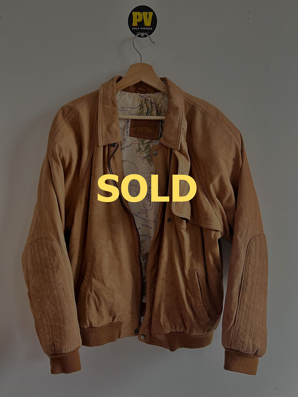 Thumbnail: 1990s Marlboro Suede Jacket