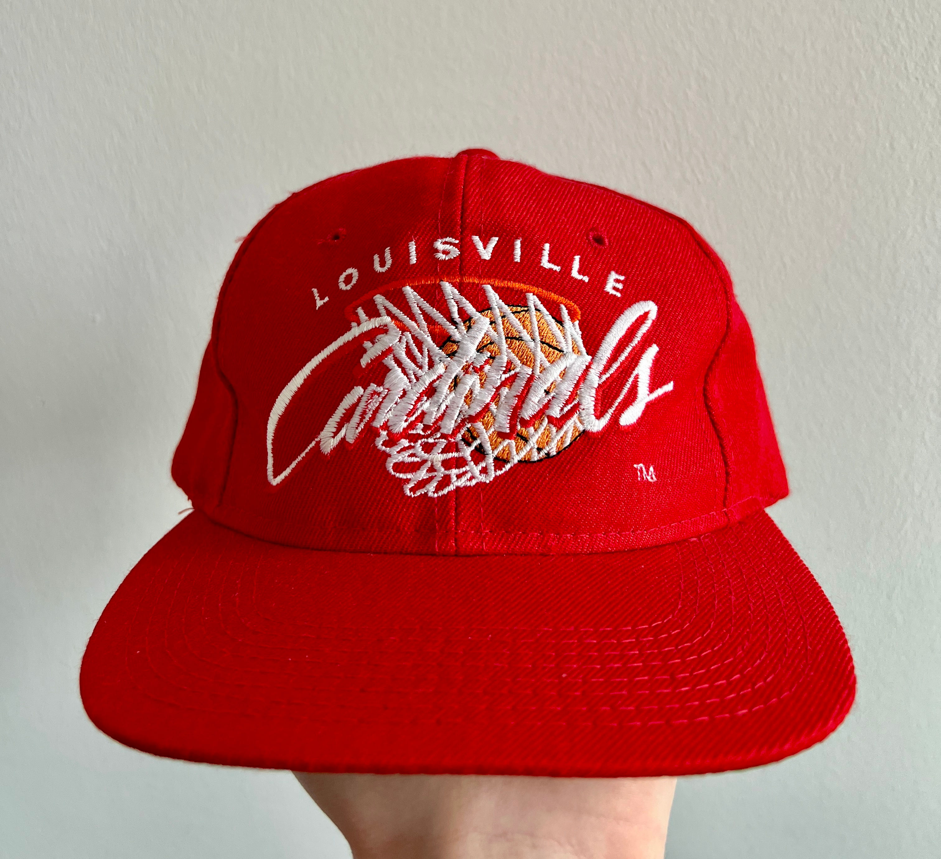 1980s University of Louisville Basketball Snapback Hat