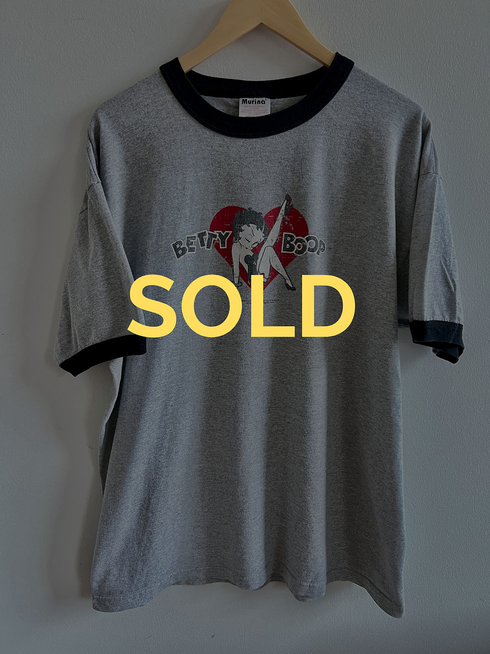 Thumbnail: 2002 Betty Boop T-Shirt - XL