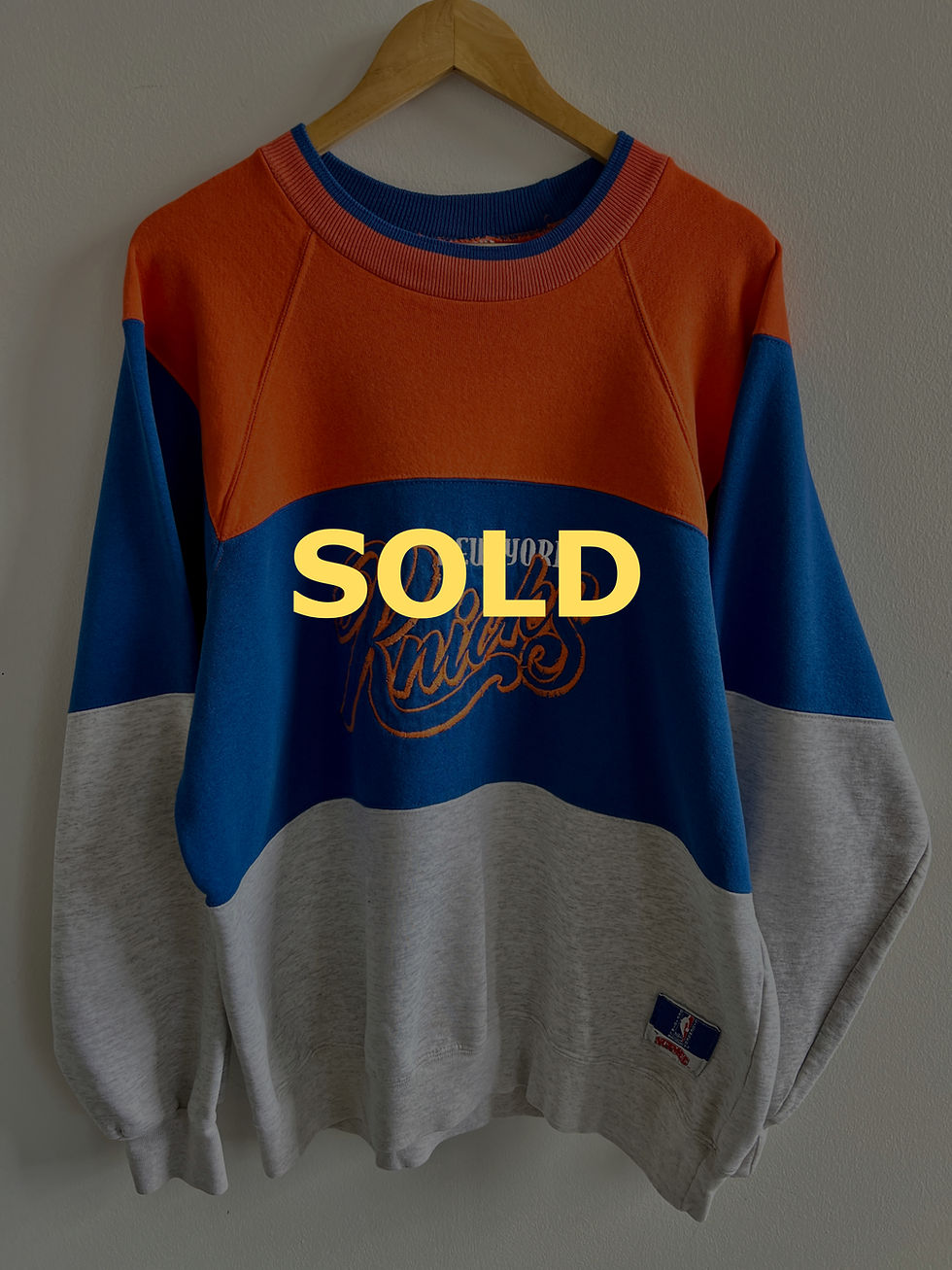 1990s New York Knicks Crewneck Sweatshirt - XL