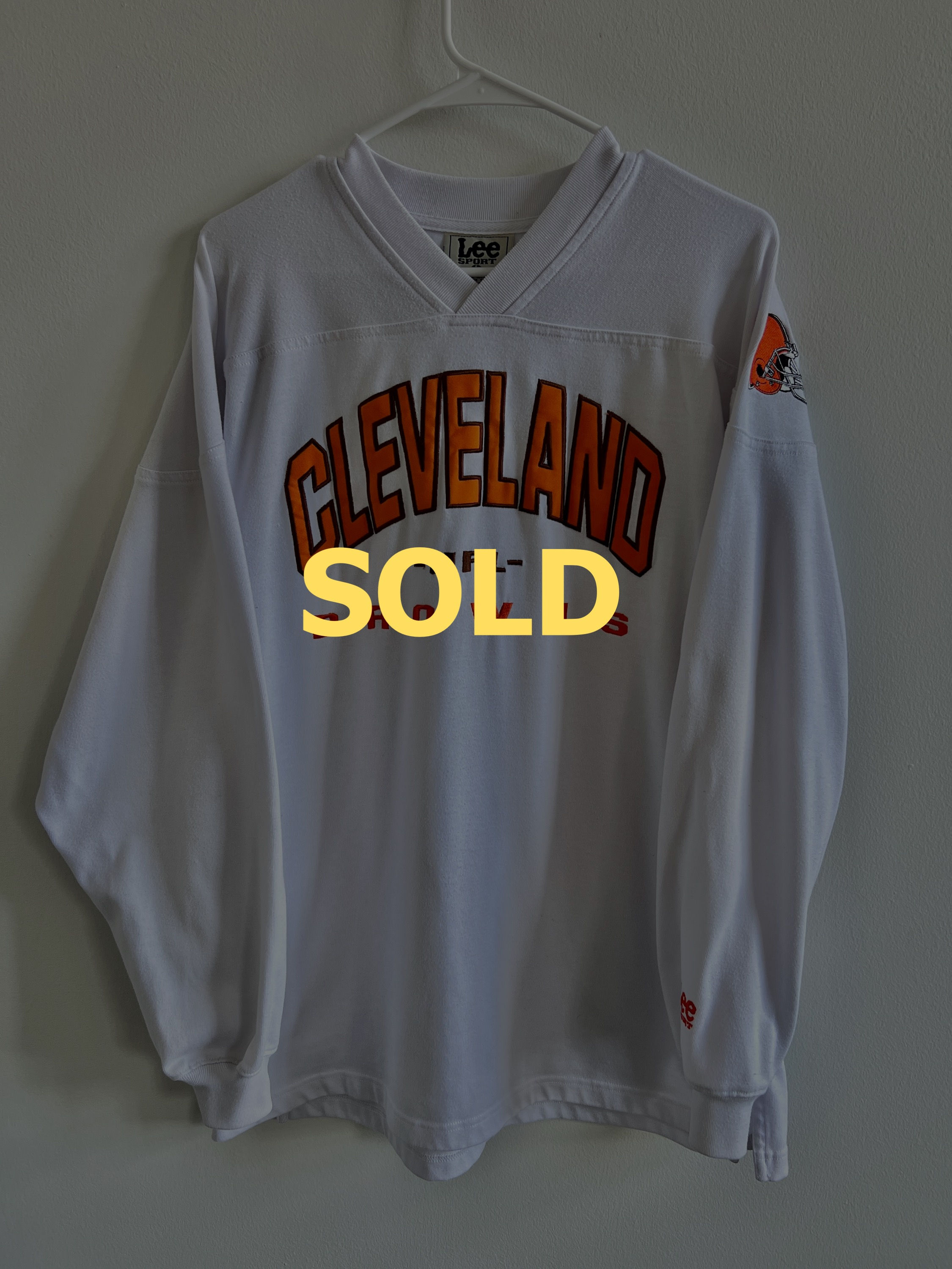 2000s Cleveland Browns Heavyweight Long-Sleeve T-Shirt