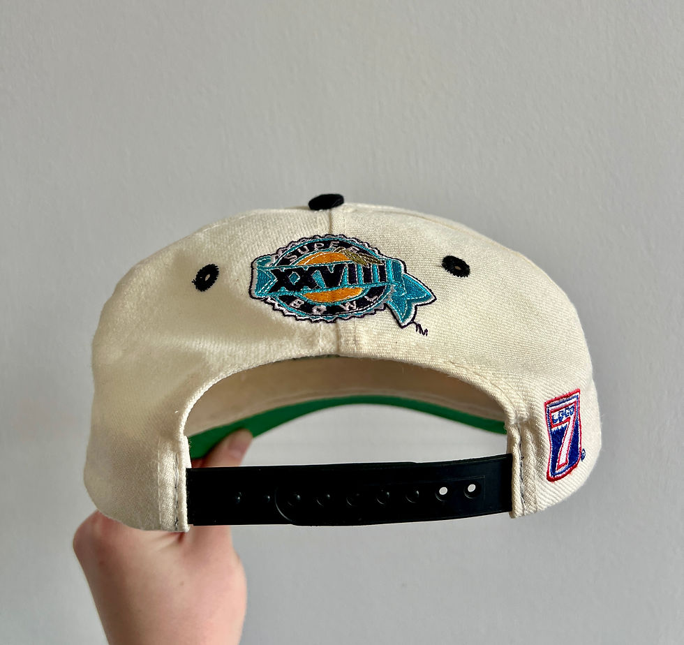 Thumbnail: 1994 Super Bowl XXVIII Bills vs Cowboys Snapback Hat