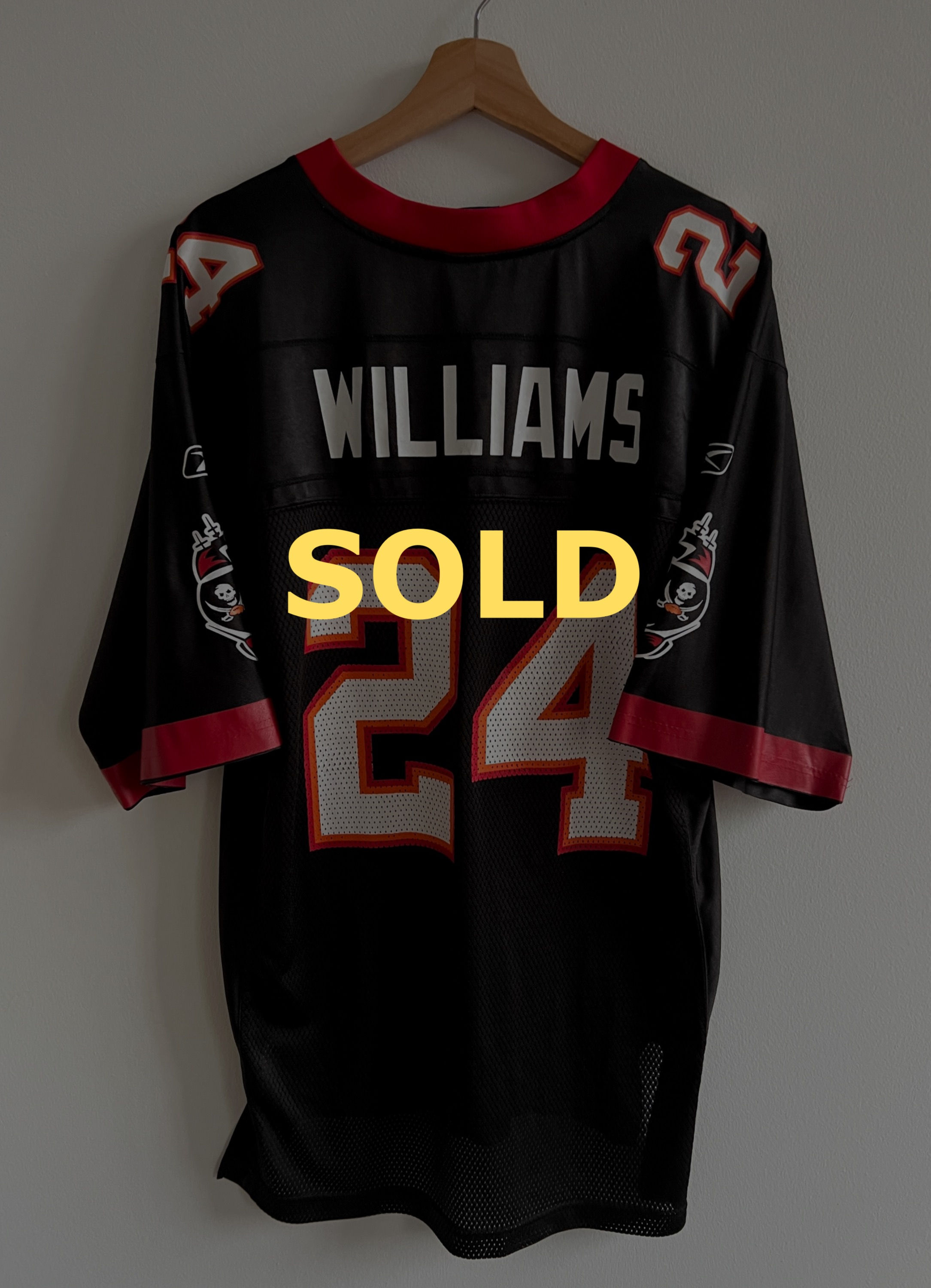 2000s Cadillac Williams Tampa Bay Buccaneers Reebok Jersey