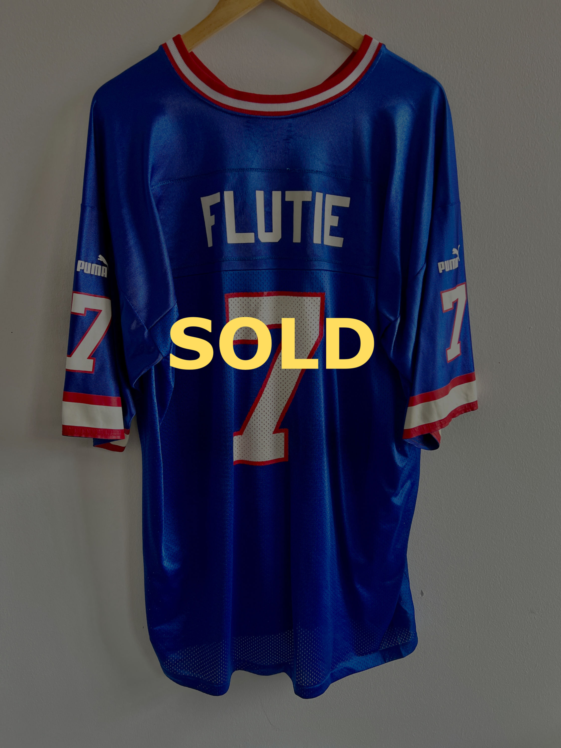 1990s Doug Flutie Buffalo Bills Jersey - XL