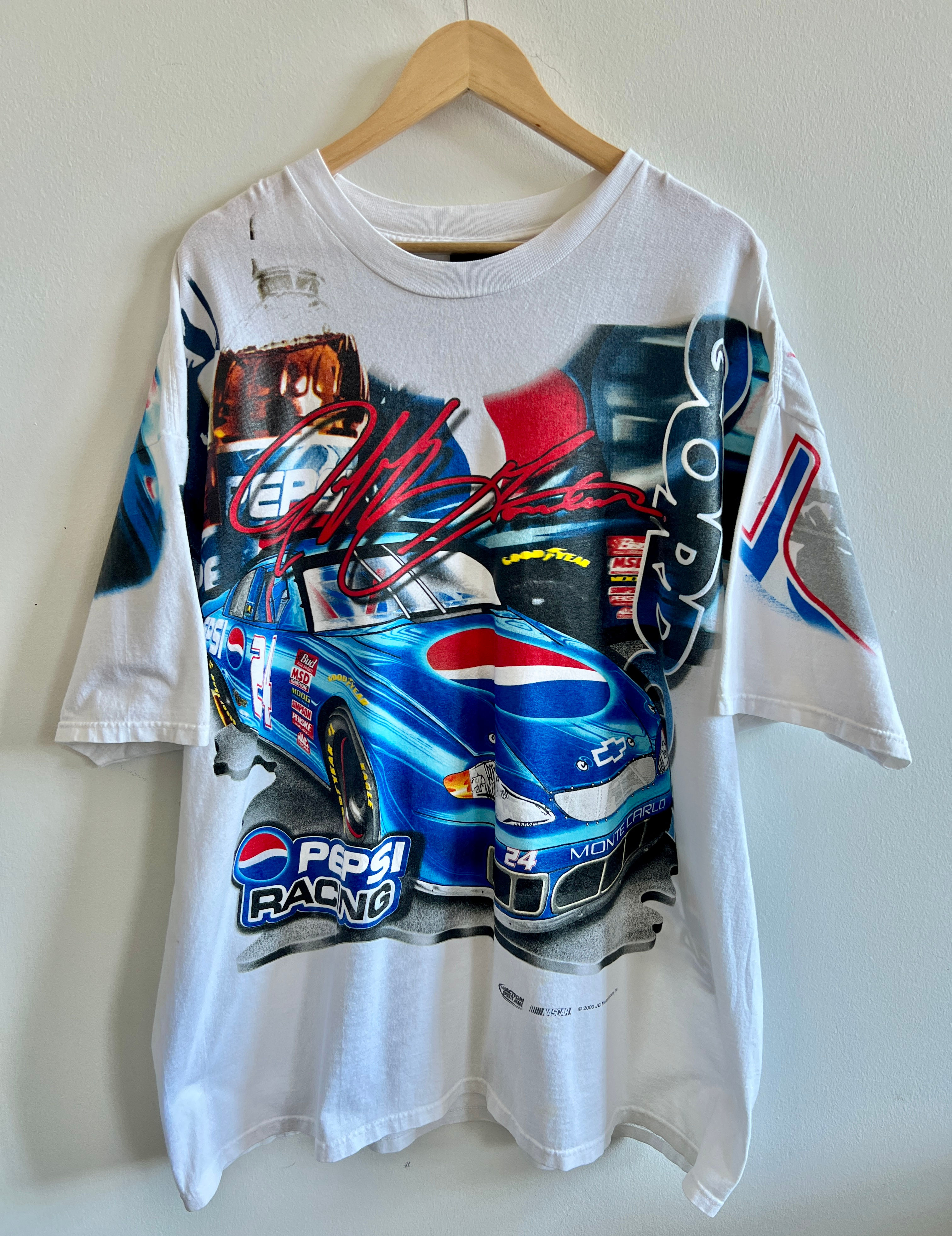 2000 Pepsi Racing Jeff Gordon T-Shirt - XXL/XXXL