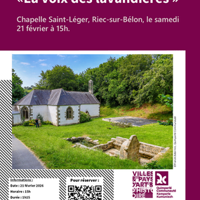 La voix des lavandières (visite guidée et chantée) 