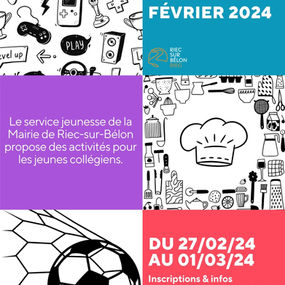 Les vacances de février arrivent à grands pas !!! 🏃‍♀️🏃 