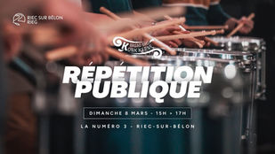 Répétition publique du Bagad bro Konk Kerne