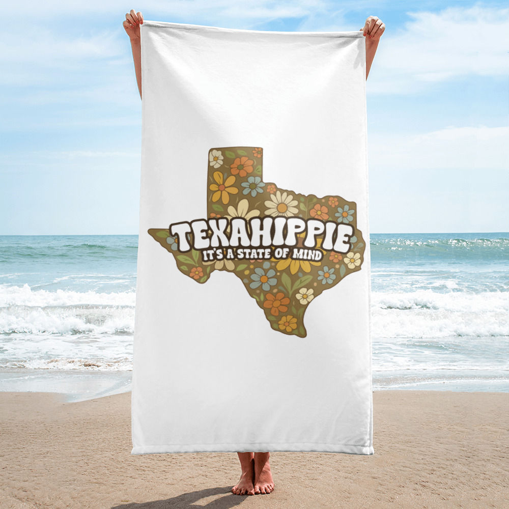 Texahippie State of Mind Towel