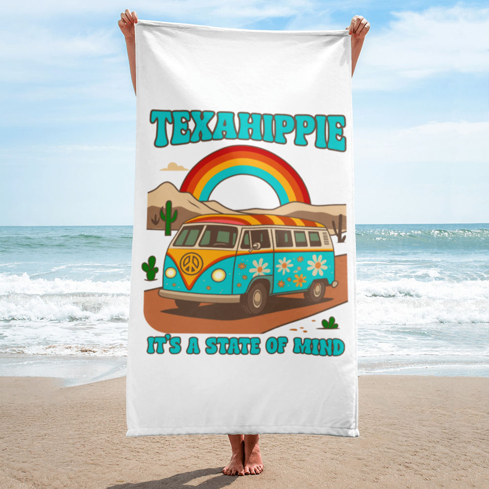Texahippie Van Life Towel