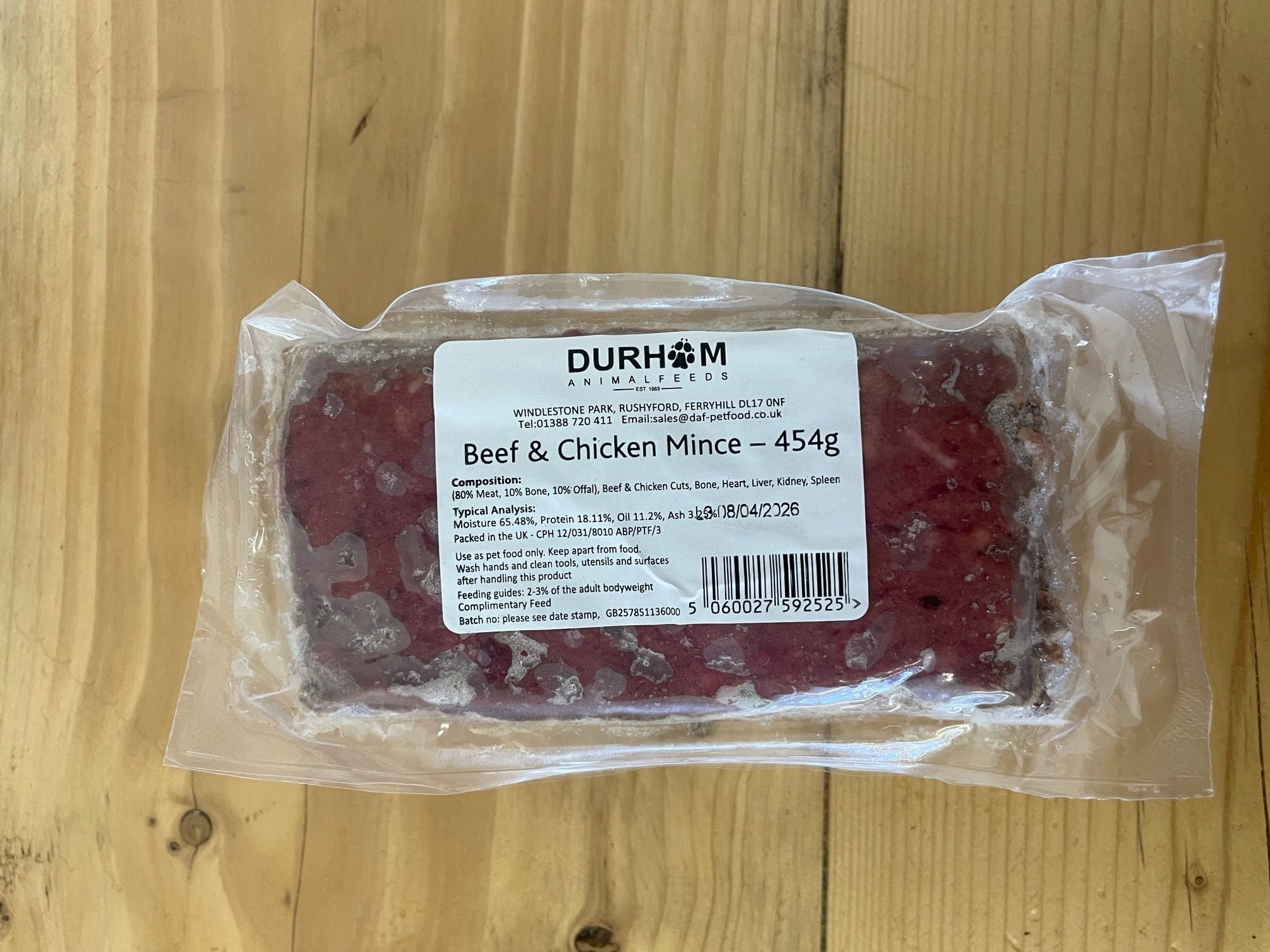 DAF Beef & Chicken Mince (454g)