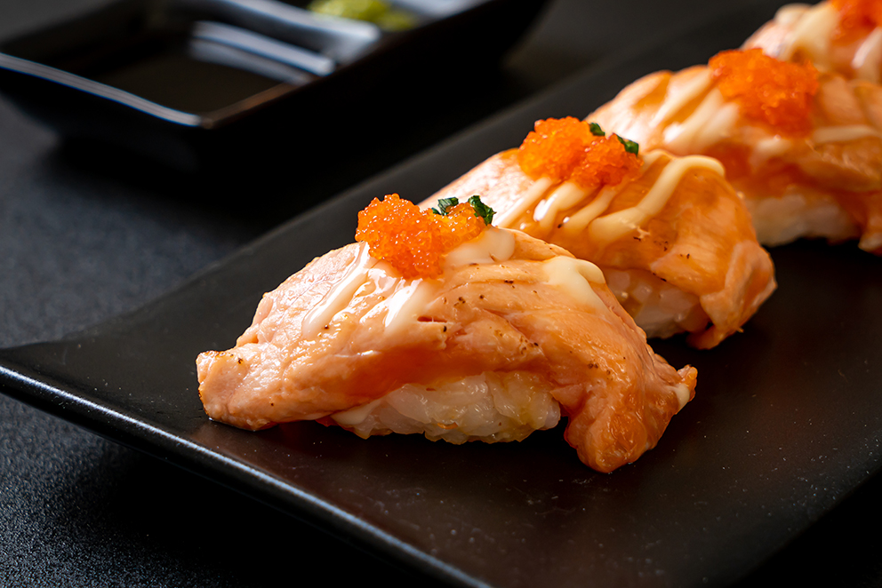 Arranged Food and Objects